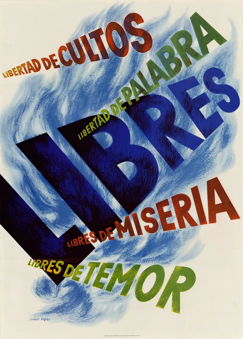 Libres Wall Art by Herbert Bayer - High-Resolution Digital Print
