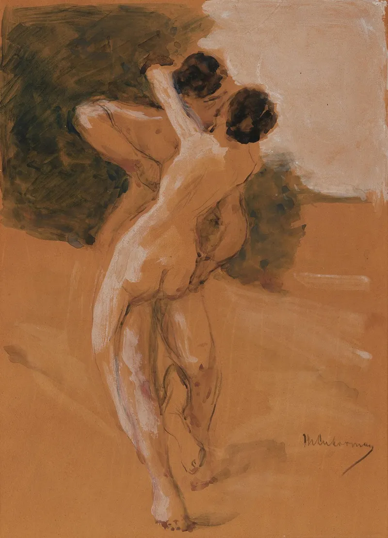 Liebespaar 8 Wall Art by Max Liebermann - High-Resolution Digital Print