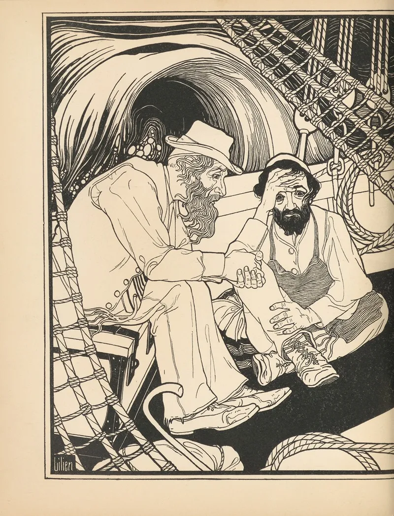 Lieder Des Ghetto Pl 07 Wall Art by Ephraim Moses Lilien - High-Resolution Digital Print