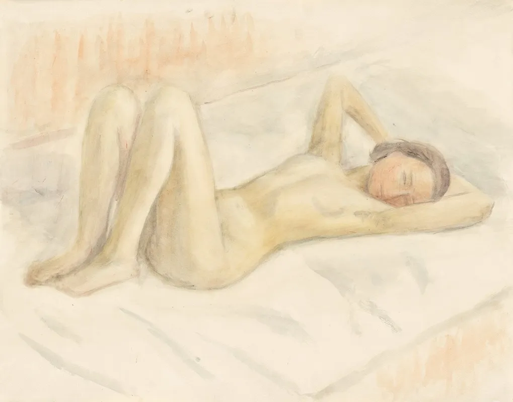Liegender Weiblicher Akt 7