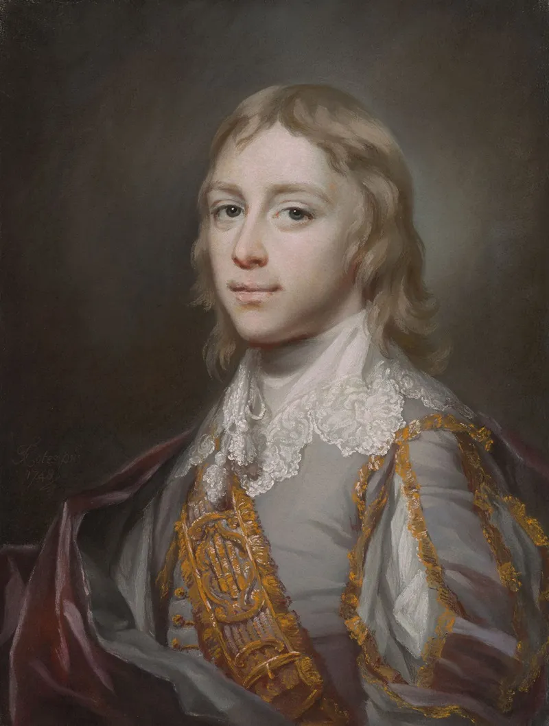 Lieutenant Colonel The Hon Edmund Craggs Nugent Wall Art by Francis Cotes - High-Resolution Digital Print
