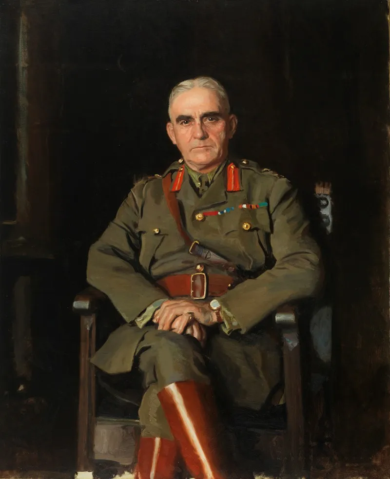 Lieutenant General Sir Sam Hughes Wall Art by Harrington Mann - High-Resolution Digital Print