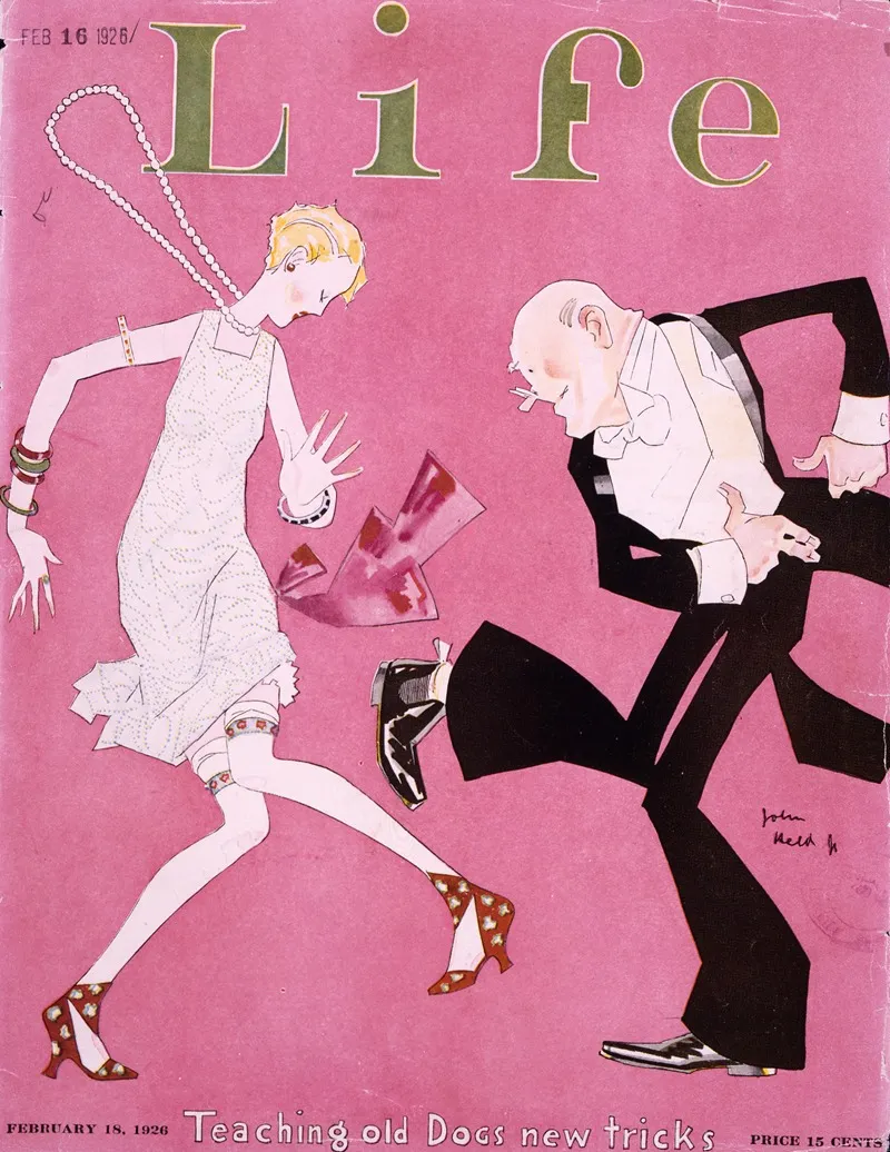 Life Magazine February 18 1926 Wall Art by John Held, Jr. - High-Resolution Digital Print