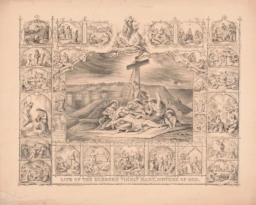 Life Of The Blessed Virgin Mary Mother Of God