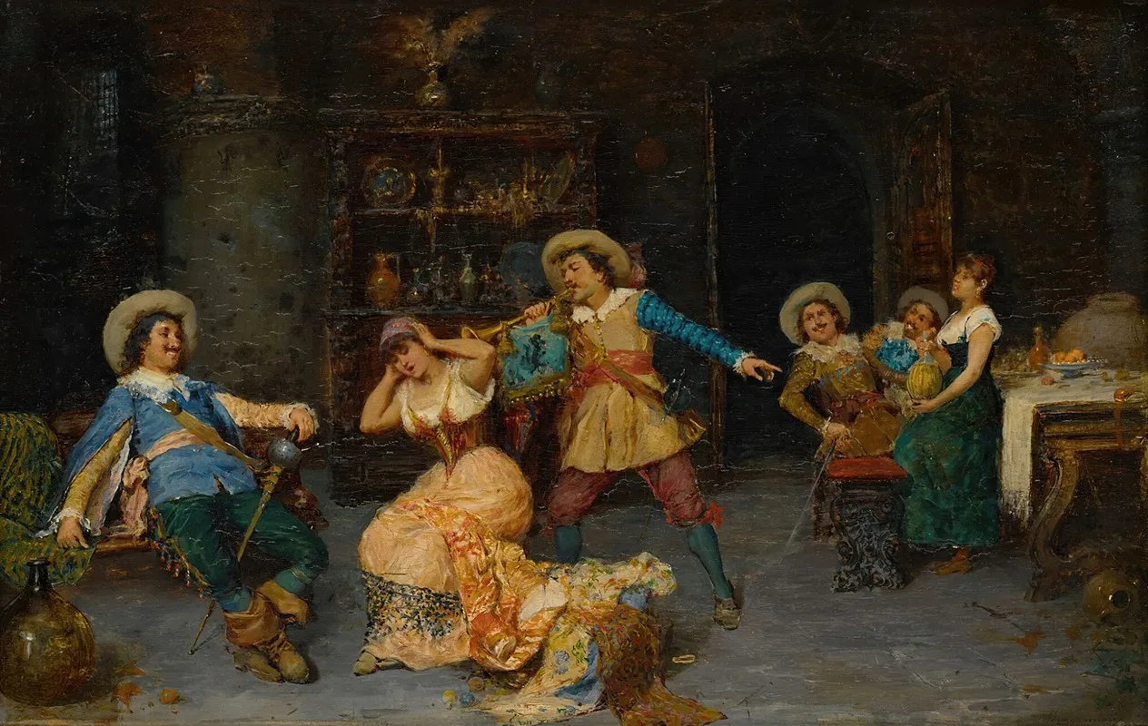 Life Of The Party Wall Art by Francesco Bergamini - High-Resolution Digital Print