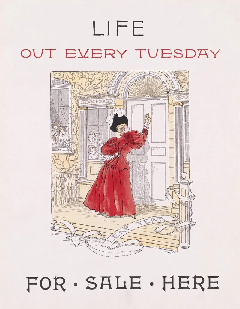 Life Out Every Tuesday Wall Art by A. D. Blashfield - High-Resolution Digital Print