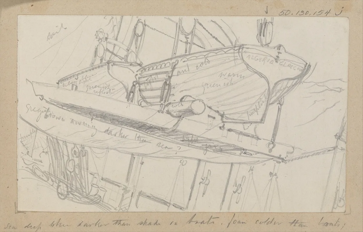 Lifeboats On Davits