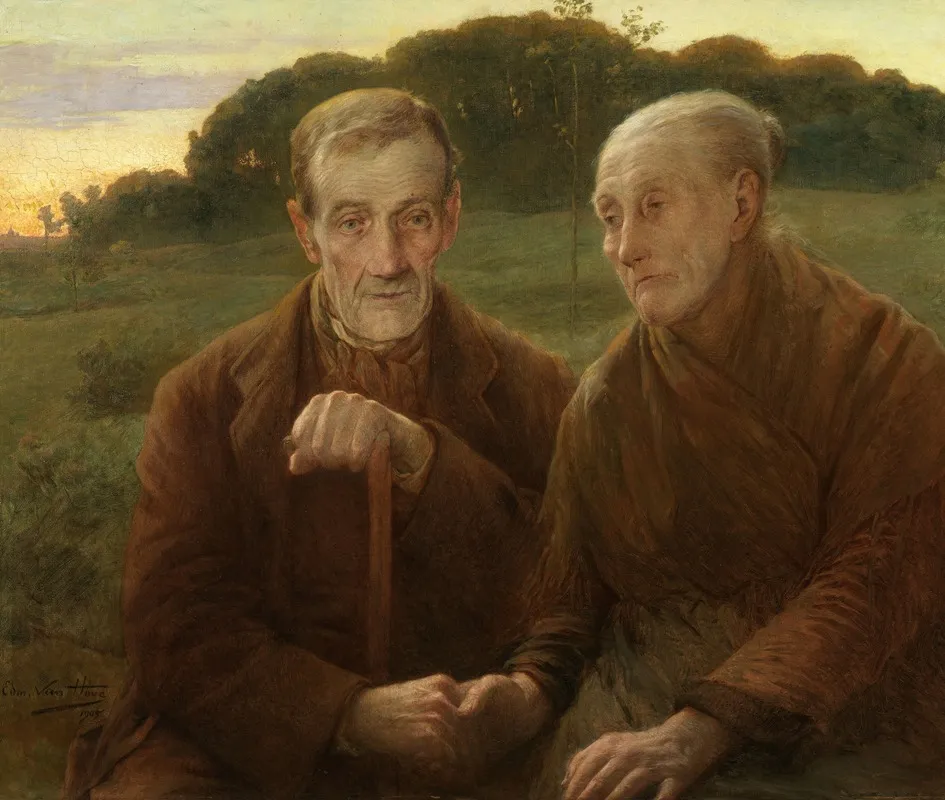Lifes Sunset Wall Art by Edmond Van Hove - High-Resolution Digital Print