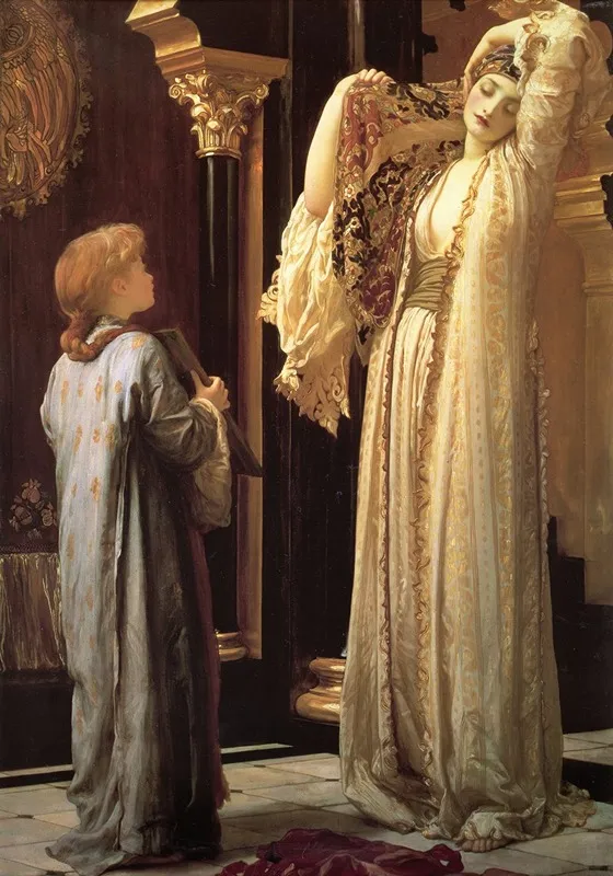 Light Of The Harem Wall Art by Frederic Leighton - High-Resolution Digital Print