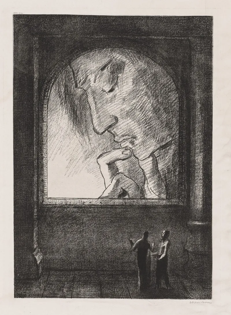 Light Wall Art by Odilon Redon - High-Resolution Digital Print