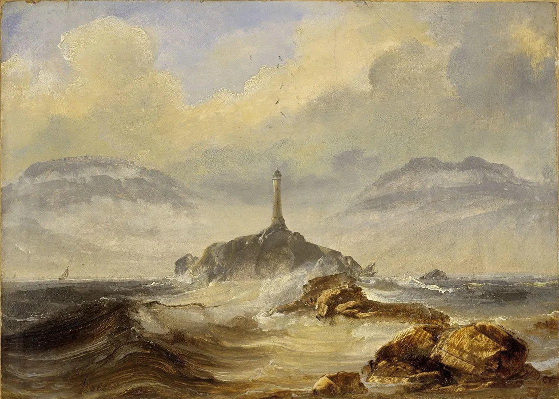 Lighthouse On The Norwegian Coast