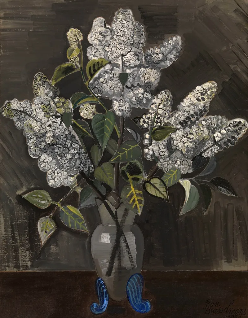Lilacs 3 Wall Art by Jean Brusselmans - High-Resolution Digital Print