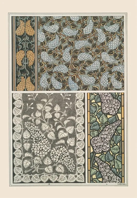 Lilas 3 Wall Art by Maurice Pillard Verneuil - High-Resolution Digital Print