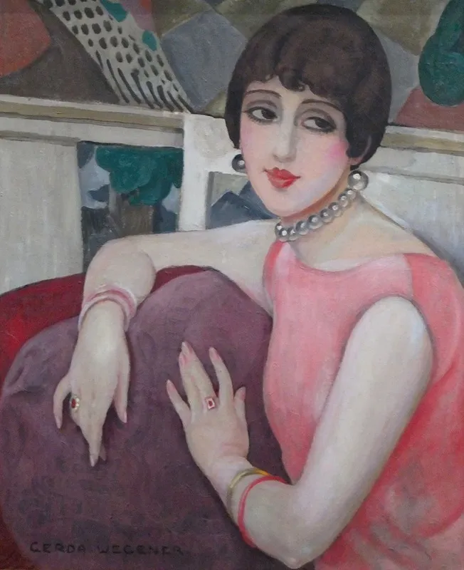 Lili Elbe Einar Wegener Wall Art by Gerda Wegener - High-Resolution Digital Print