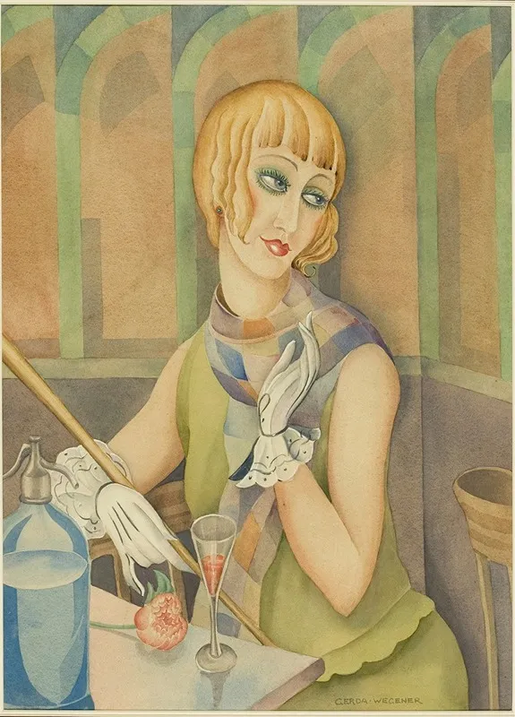Lili Elbe Wall Art by Gerda Wegener - High-Resolution Digital Print