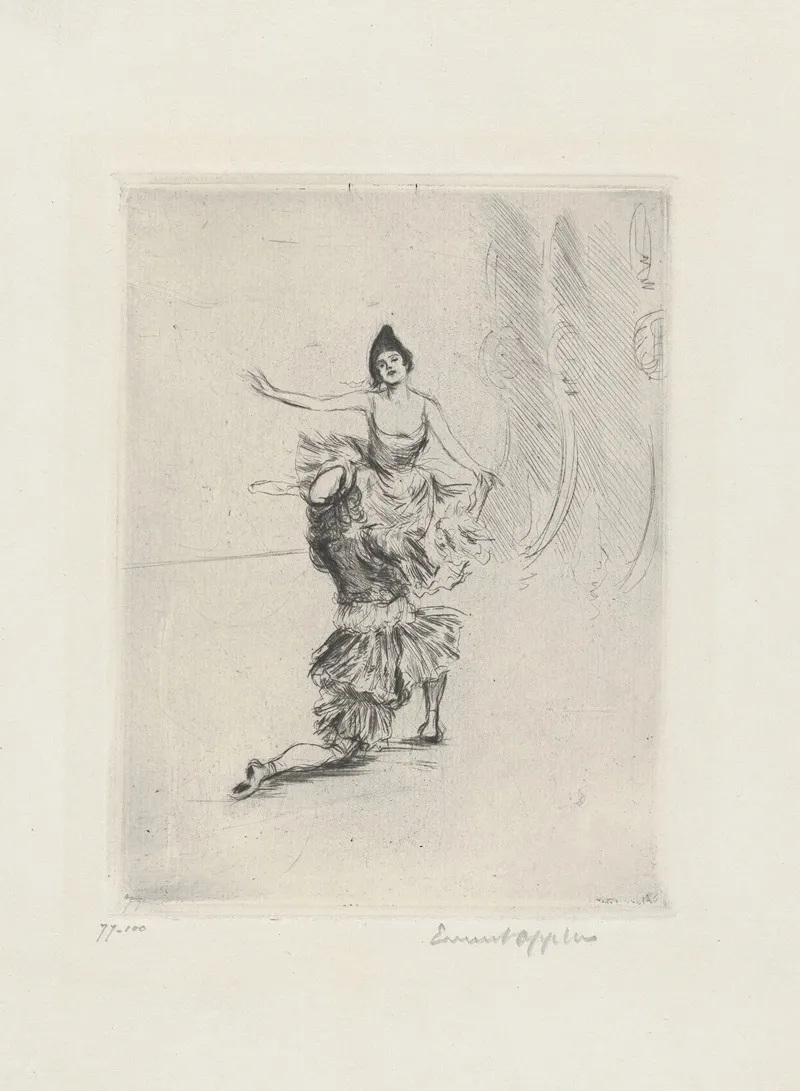 Lillebil Christensen Iv Wall Art by Ernst Oppler - High-Resolution Digital Print