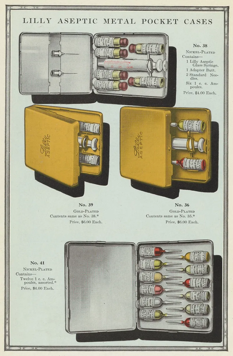 Lilly Aseptic Metal Pocket Cases 2