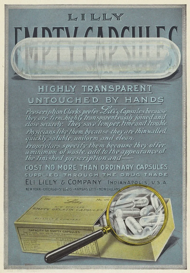 Lilly Empty Capsules