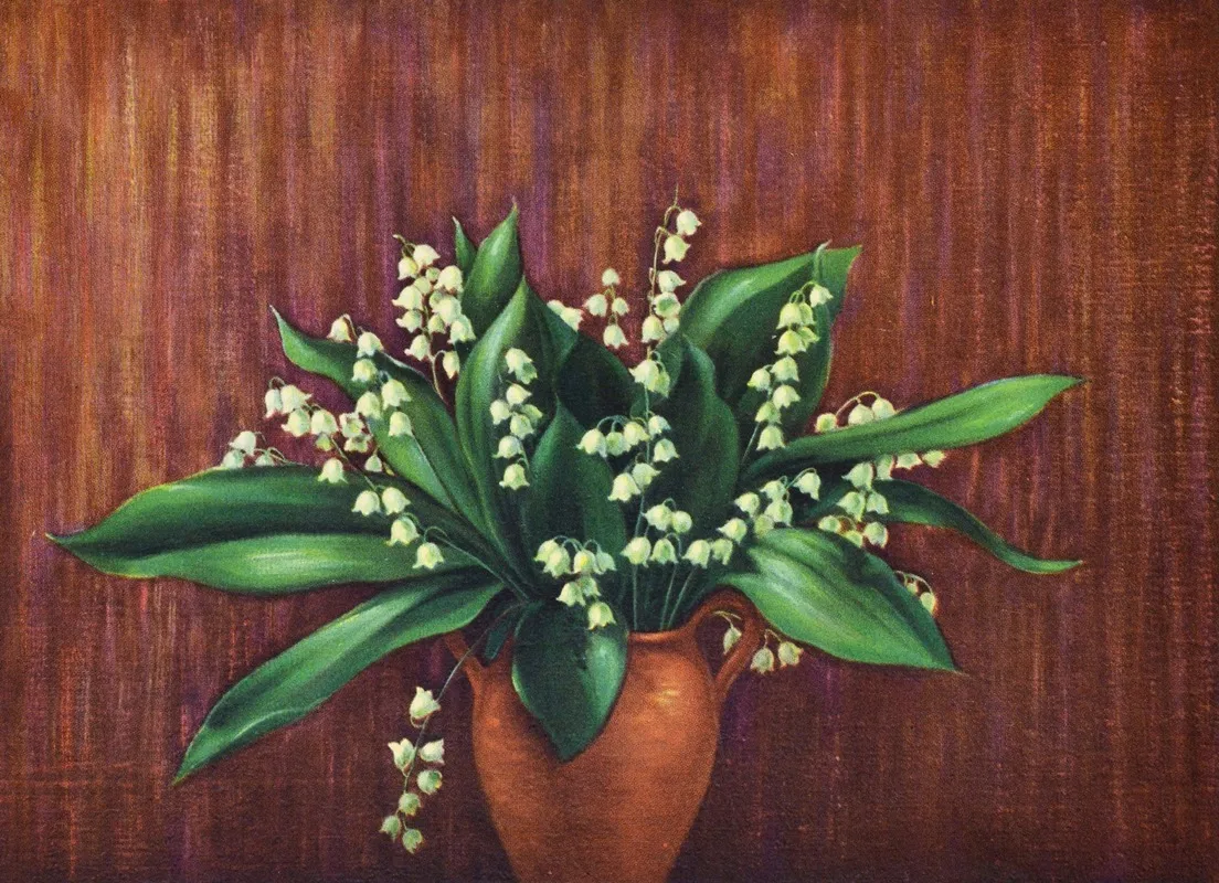 Lily Of The Valley 3 Wall Art by Lafayette F. Cargill - High-Resolution Digital Print