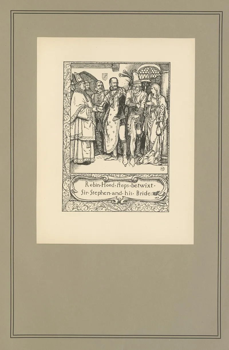 Line Cuts Photomechanical Wall Art by Louis Arthur Holman - High-Resolution Digital Print