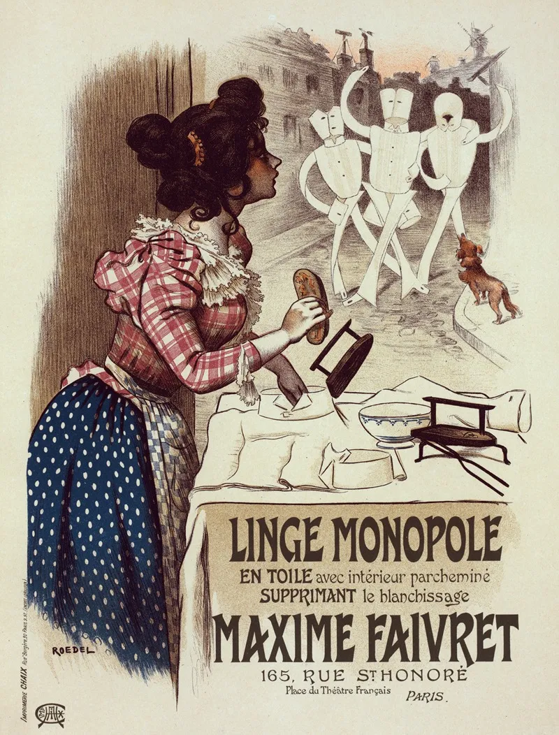 Linge Monopole 2 Wall Art by Auguste Roedel - High-Resolution Digital Print