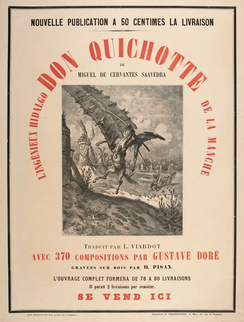 Lingenieux Hidalgo Don Quichotte De La Manche