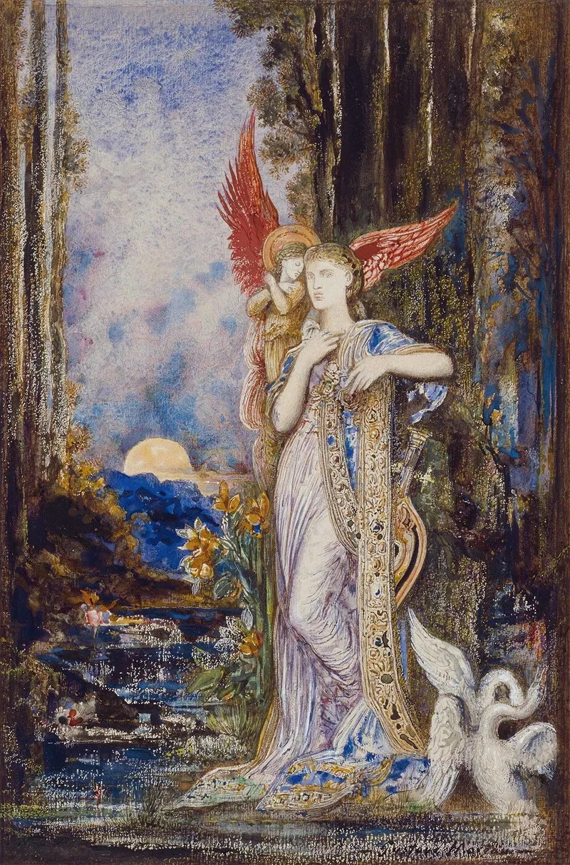 Linspiration Wall Art by Gustave Moreau - High-Resolution Digital Print