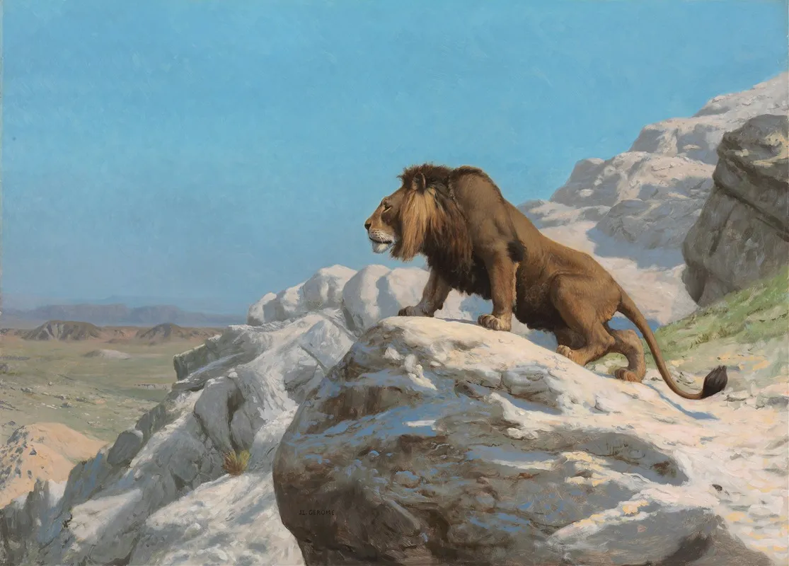 Lion On The Watch