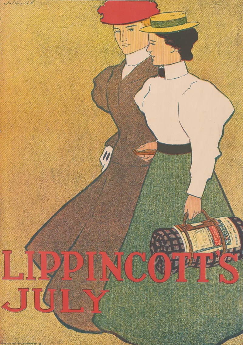 Lippincotts July Wall Art by Joseph Gould - High-Resolution Digital Print