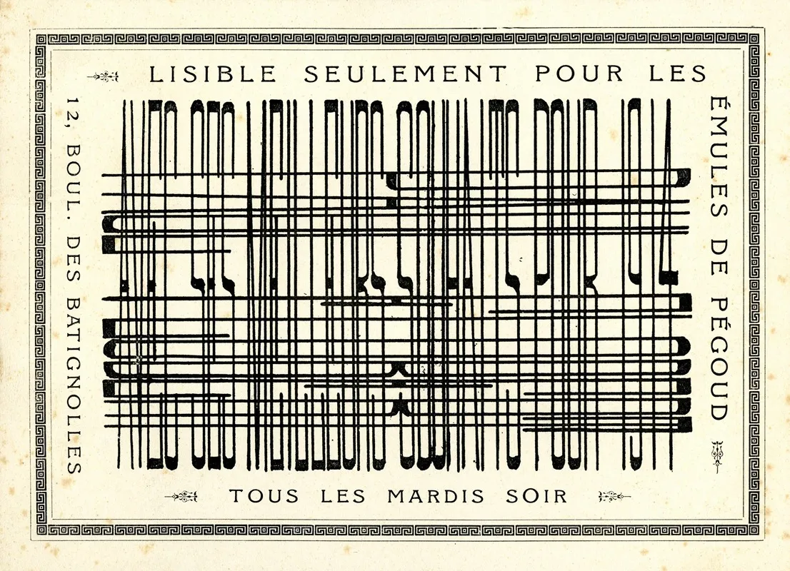 Lisible Seulement Pour Les Emules De Pegoud
