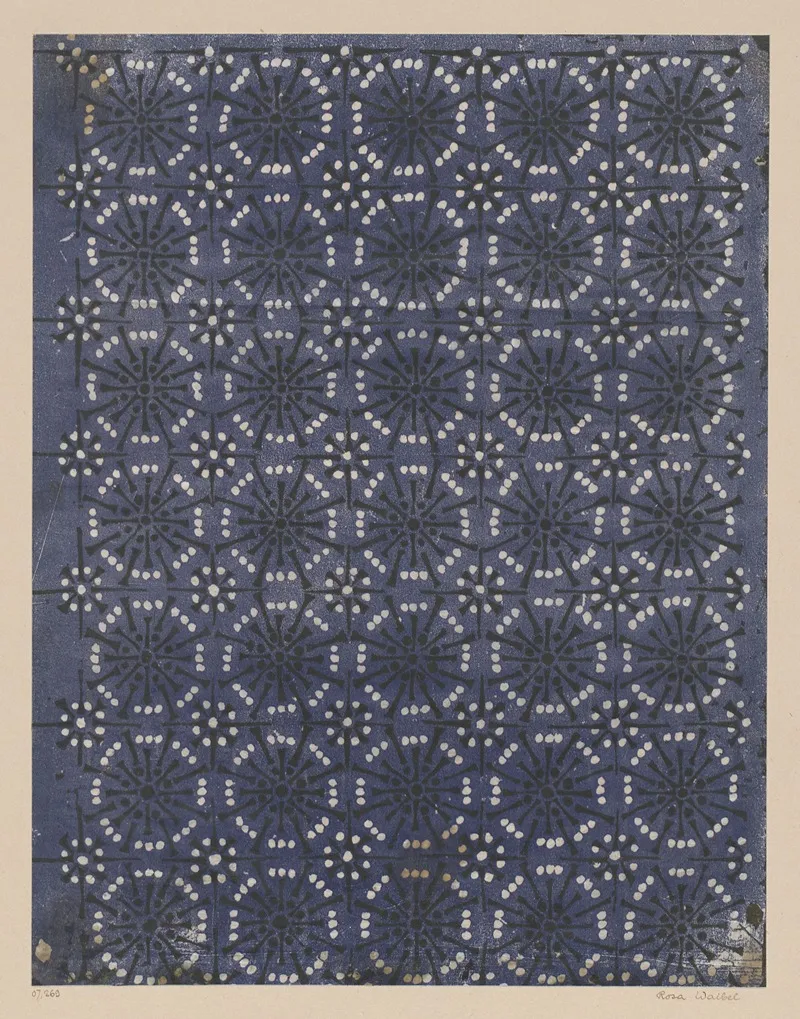 Lithografiertes Papier 6 Wall Art by Rosa Waibel - High-Resolution Digital Print
