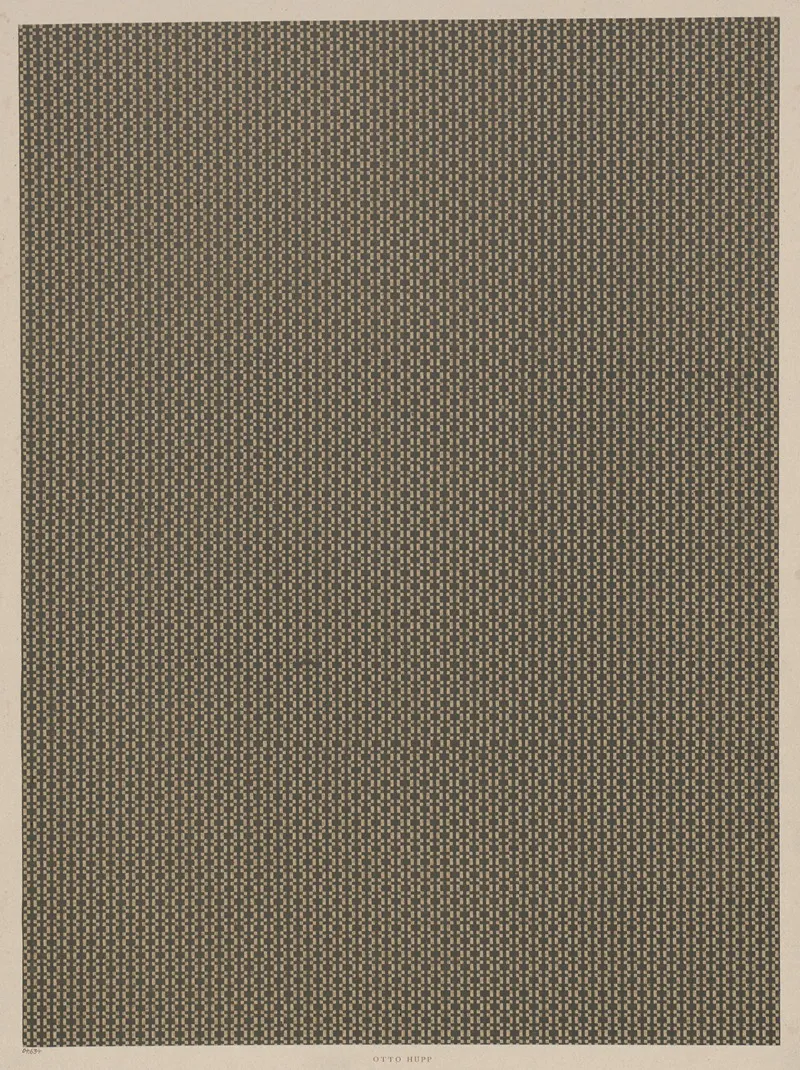 Lithografiertes Papier Geometrisches Flachenmuster 5