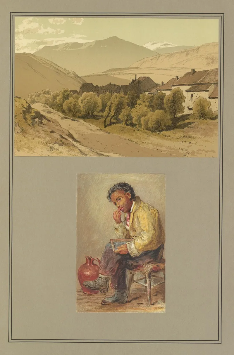 Lithography Color Wall Art by Louis Arthur Holman - High-Resolution Digital Print