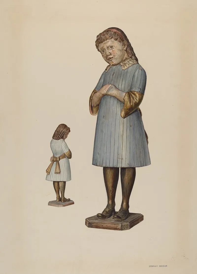 Little Fanny Carved Figure