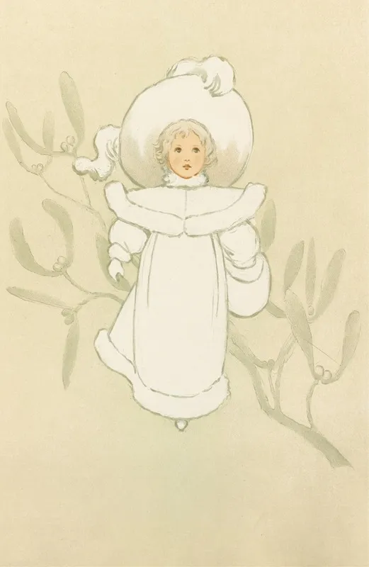 Little Girl In Winter Garb