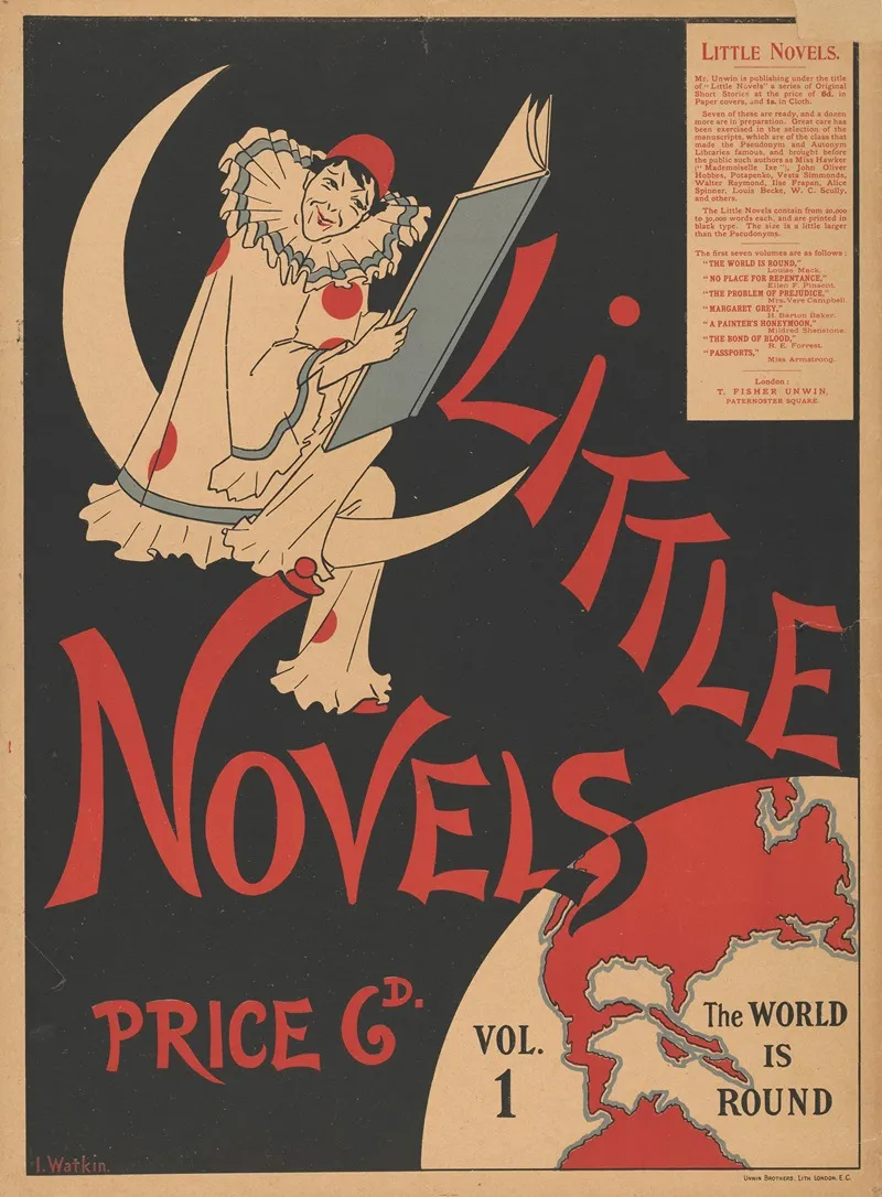 Little Novels Wall Art by Anonymous - High-Resolution Digital Print