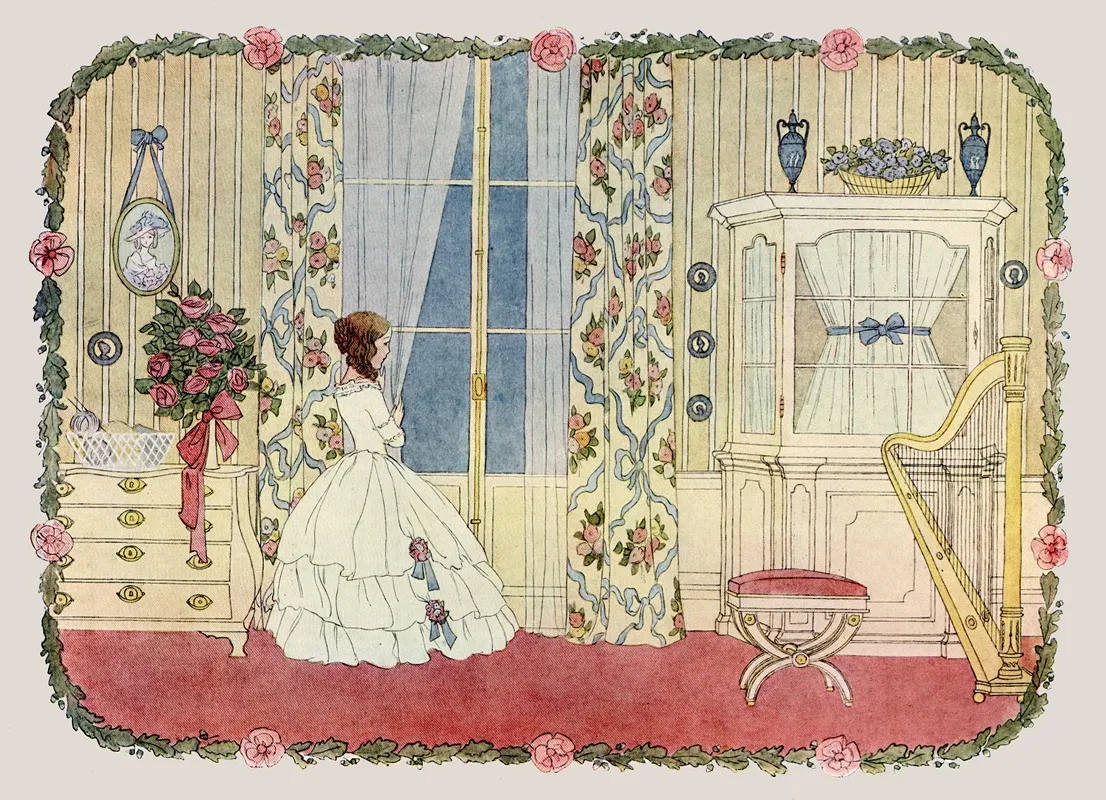 Little Songs Of Long Ago More Old Nursery Rhymes Pl 14 Wall Art by Henriëtte Willebeek le Mair - High-Resolution Digital Print