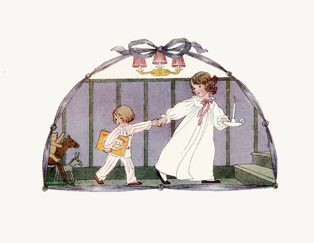 Little Songs Of Long Ago More Old Nursery Rhymes Pl 32 Wall Art by Henriëtte Willebeek le Mair - High-Resolution Digital Print