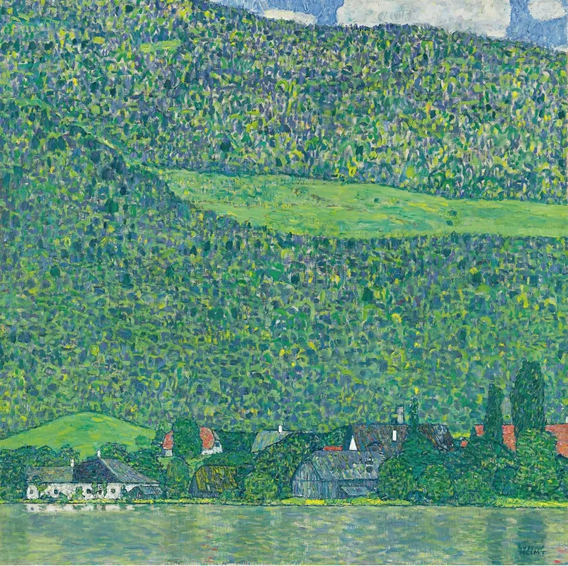 Litzlberg Am Attersee Wall Art by Gustav Klimt - High-Resolution Digital Print