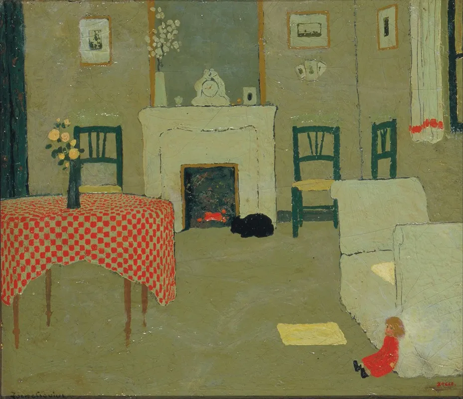 Living Room Interior Wall Art by Pere Torné Esquius - High-Resolution Digital Print