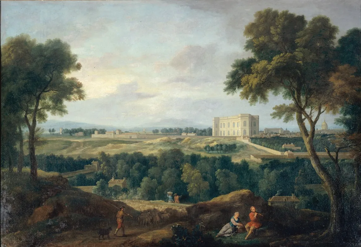 Lobservatoire Vu De La Butte Aux Cailles