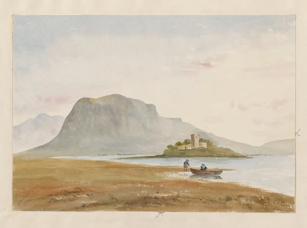 Loch Leven And Benarty Hill Wall Art by George B. Campion - High-Resolution Digital Print