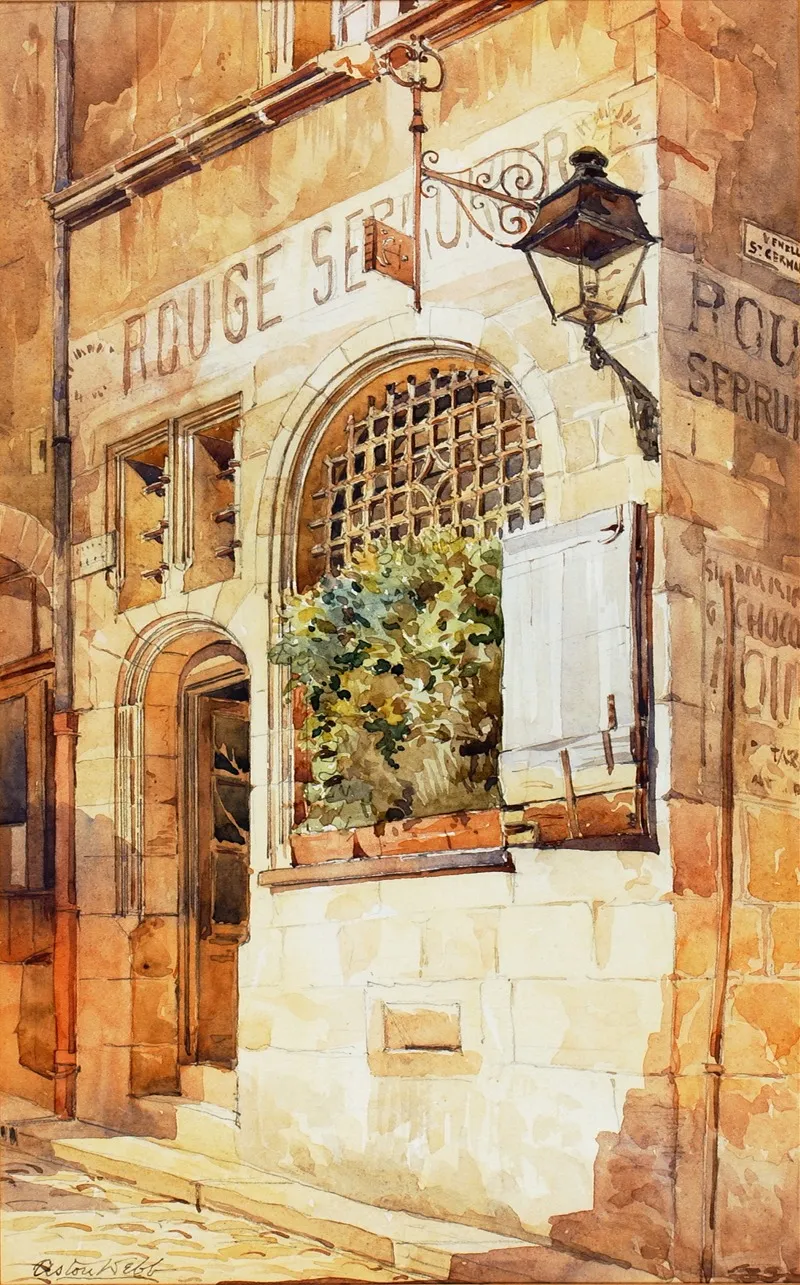 Locksmiths Shop Wall Art by Sir Aston Webb - High-Resolution Digital Print