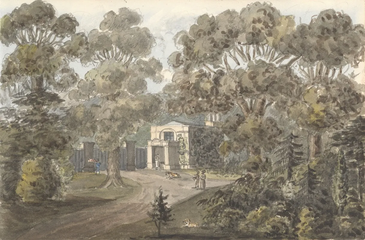 Lodge At Wanstead Grove October 2 1828