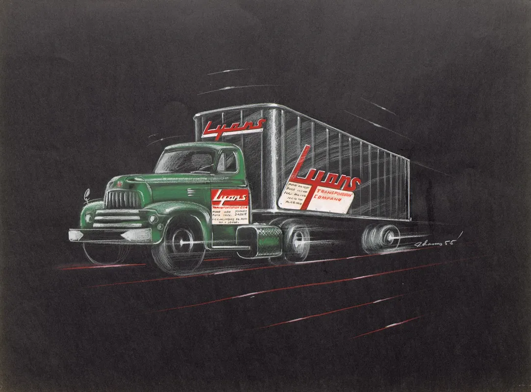 Logo For Lyons Transportation Company Of Erie Pennsylvania