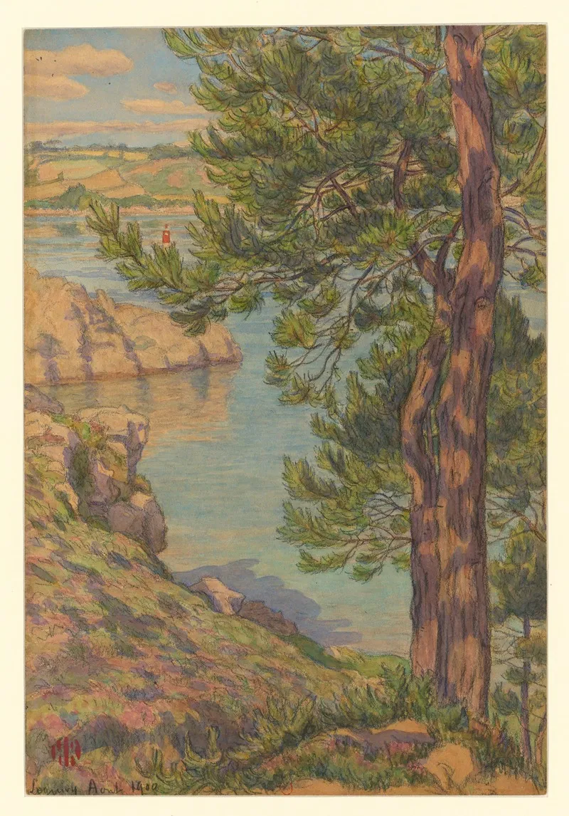 Loguivy 19 Wall Art by Henri Rivière - High-Resolution Digital Print