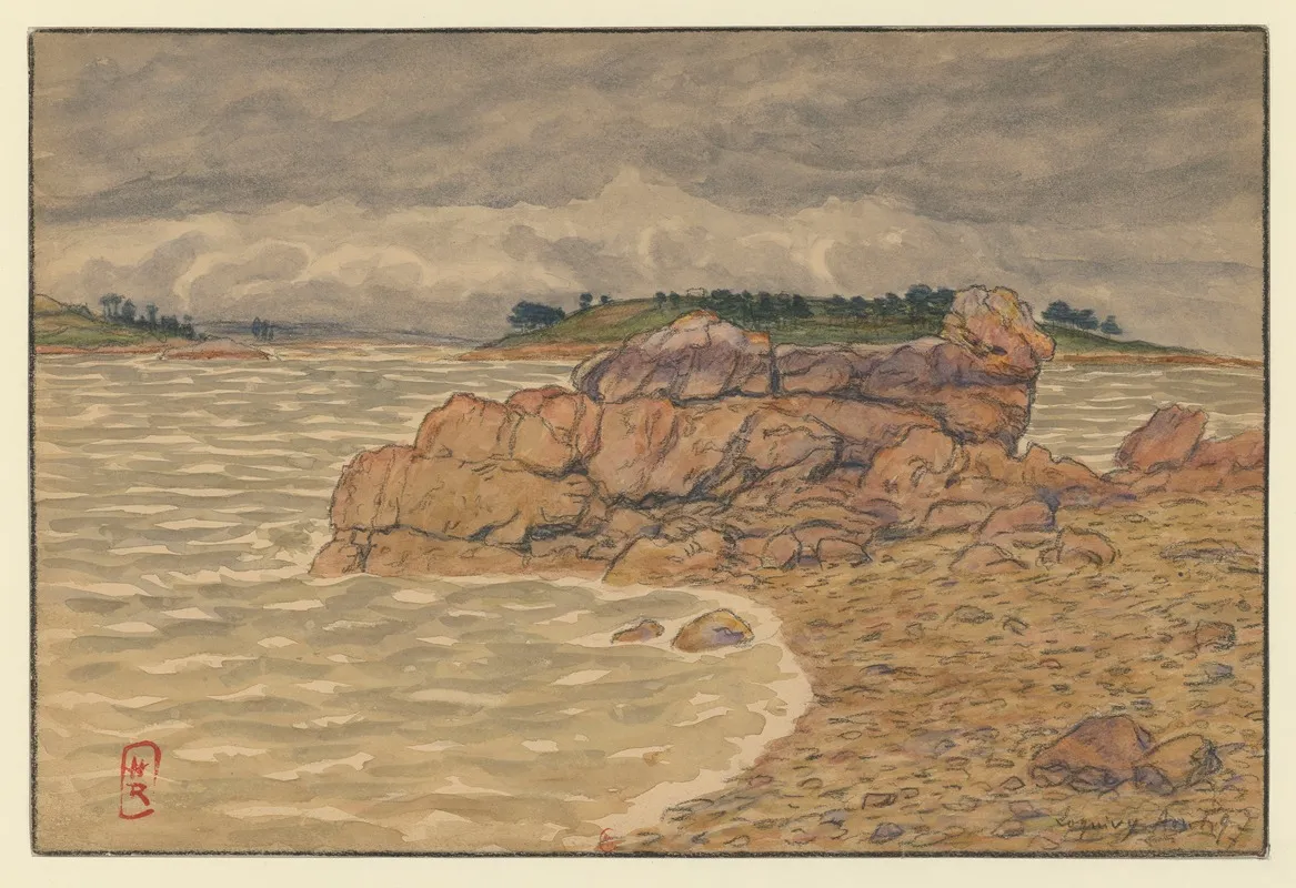 Loguivy 22 Wall Art by Henri Rivière - High-Resolution Digital Print
