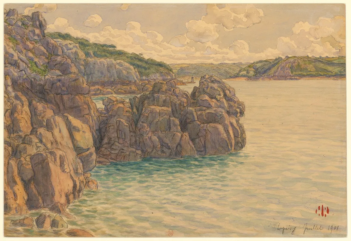Loguivy 7 Wall Art by Henri Rivière - High-Resolution Digital Print
