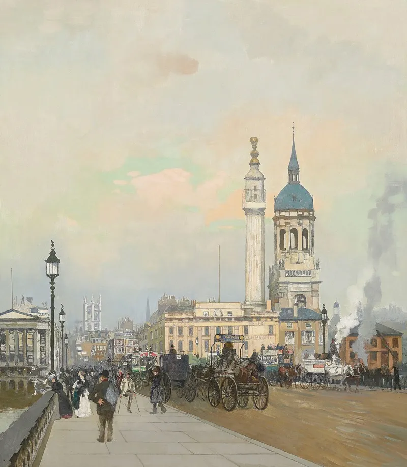 London Bridge 4 Wall Art by James Kerr-Lawson - High-Resolution Digital Print