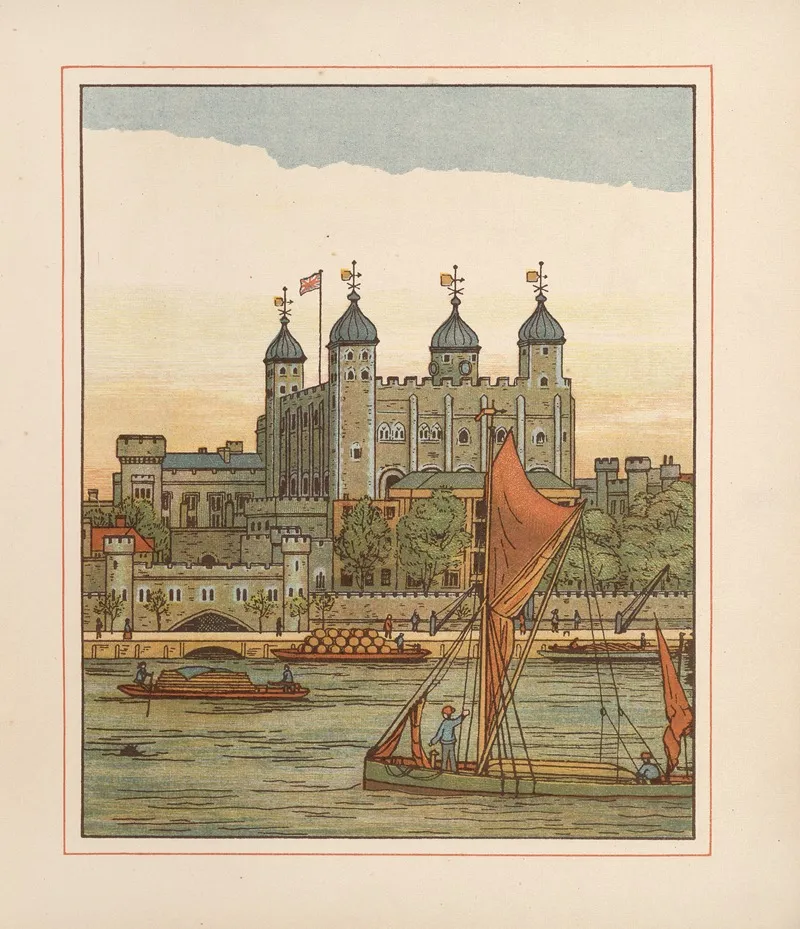 London Town Pl 09 Wall Art by Ellen Elizabeth Houghton - High-Resolution Digital Print